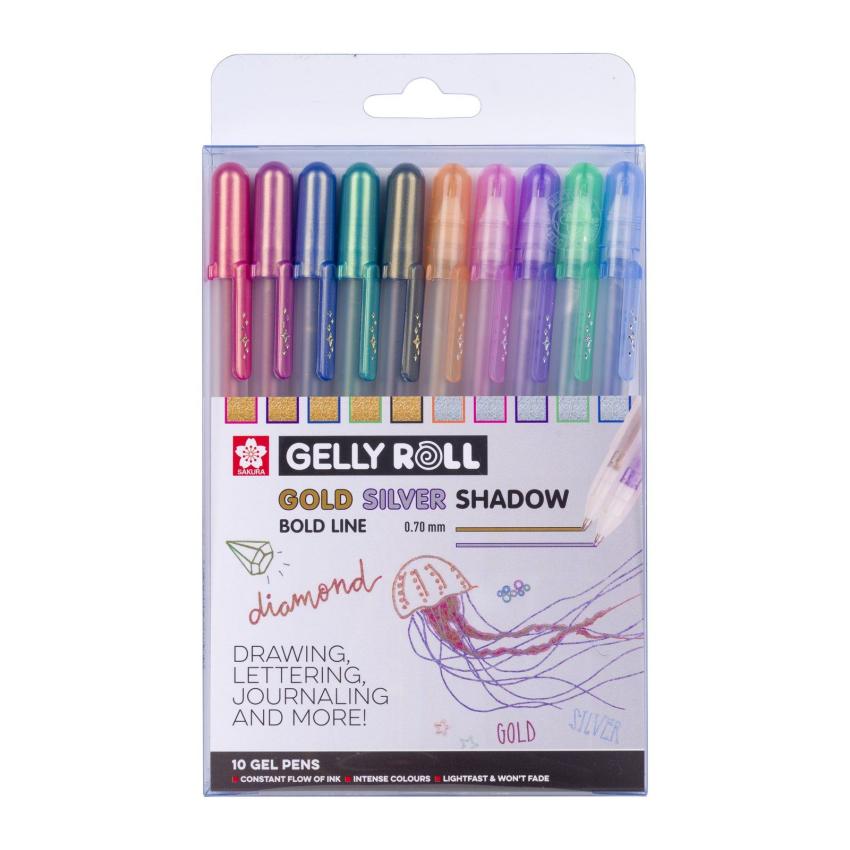 Sakura - Gelstift - Silver & Gold Shadow Set - Gelly Roll Pen