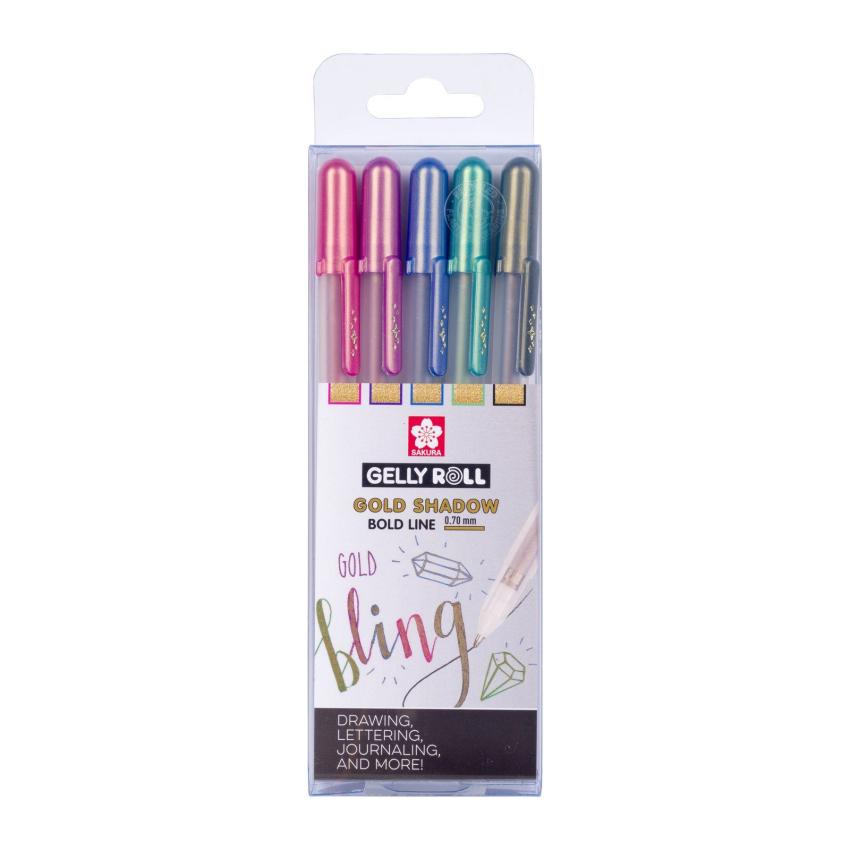 Sakura - Gelstift - Gold Shadow Set - Gelly Roll Pen