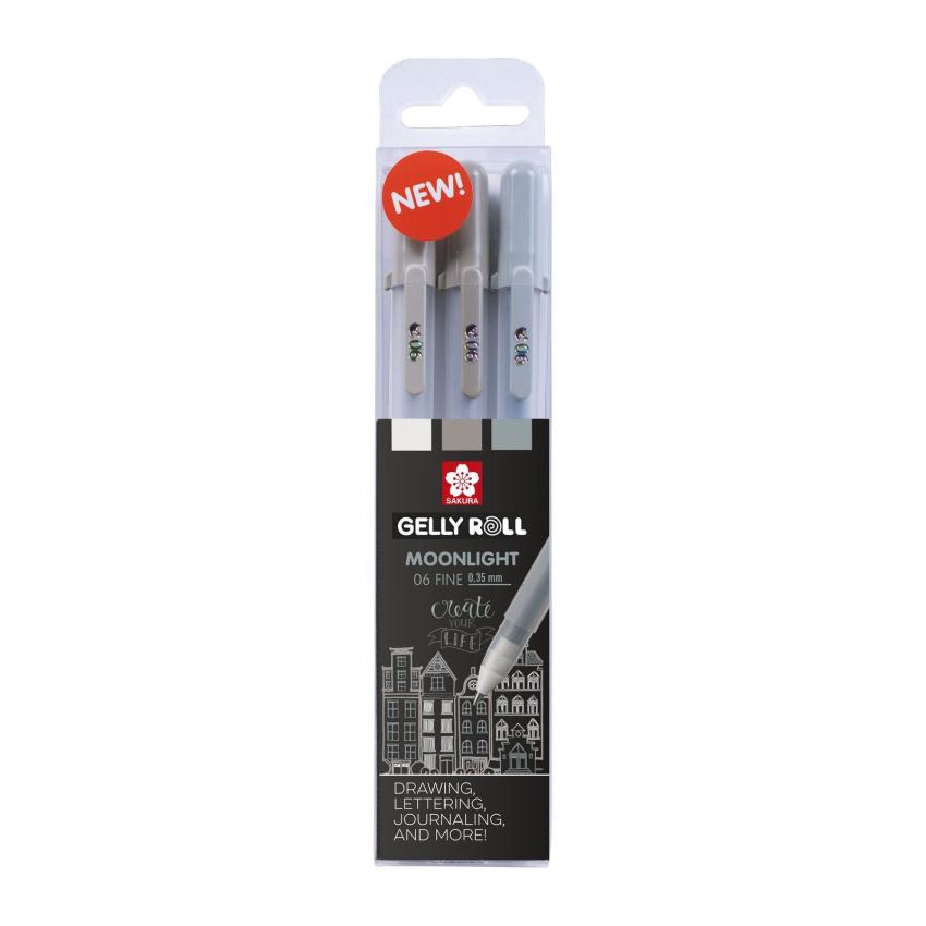 Sakura - Gelstift - Moonlight Set "Urban" Gelly Roll Pen