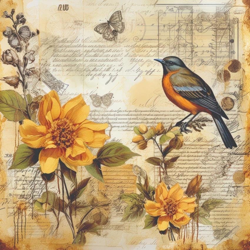 Creative Expressions - Designpapier "Autumn Song" Paper Pack 8x8 Inch - 24 Bogen  