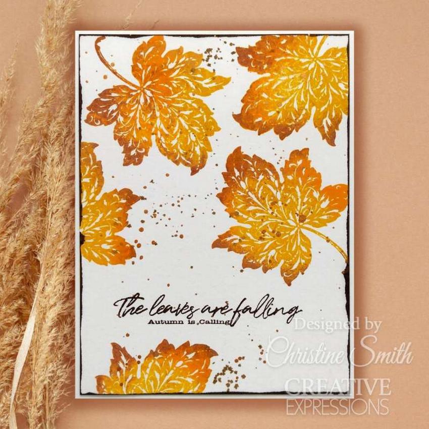 Creative Expressions - Stempelset "Fall Favourites" Clear Stamps 15,2x20,3cm Design by Taylor Made Journals