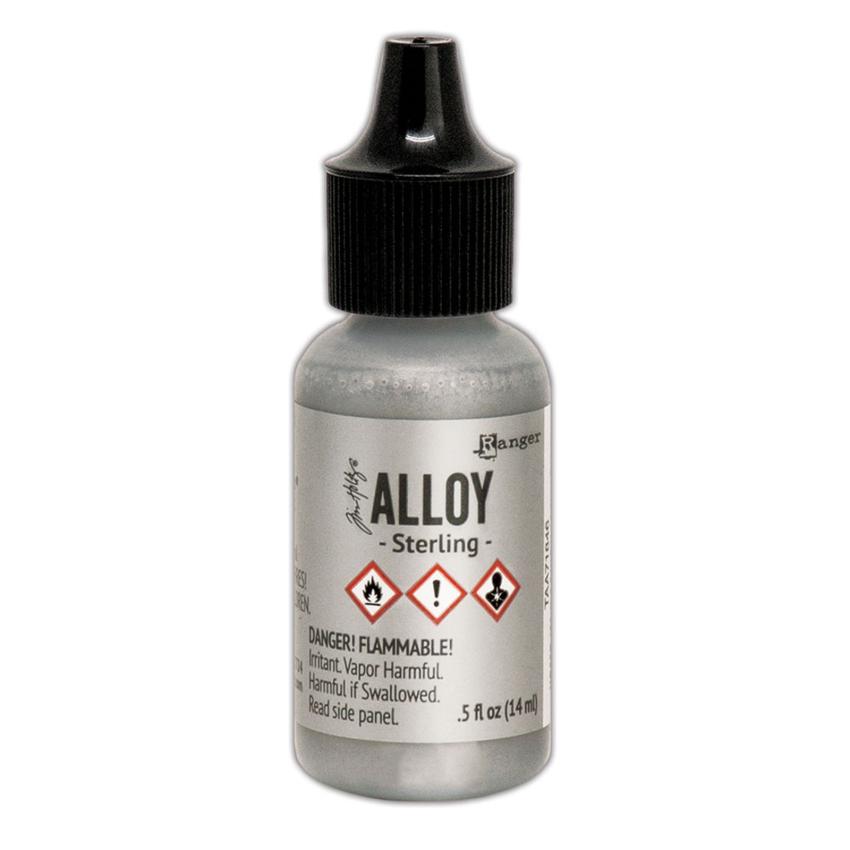 Ranger - Tim Holtz Pigmenttinte "Sterling" Alloy 14ml