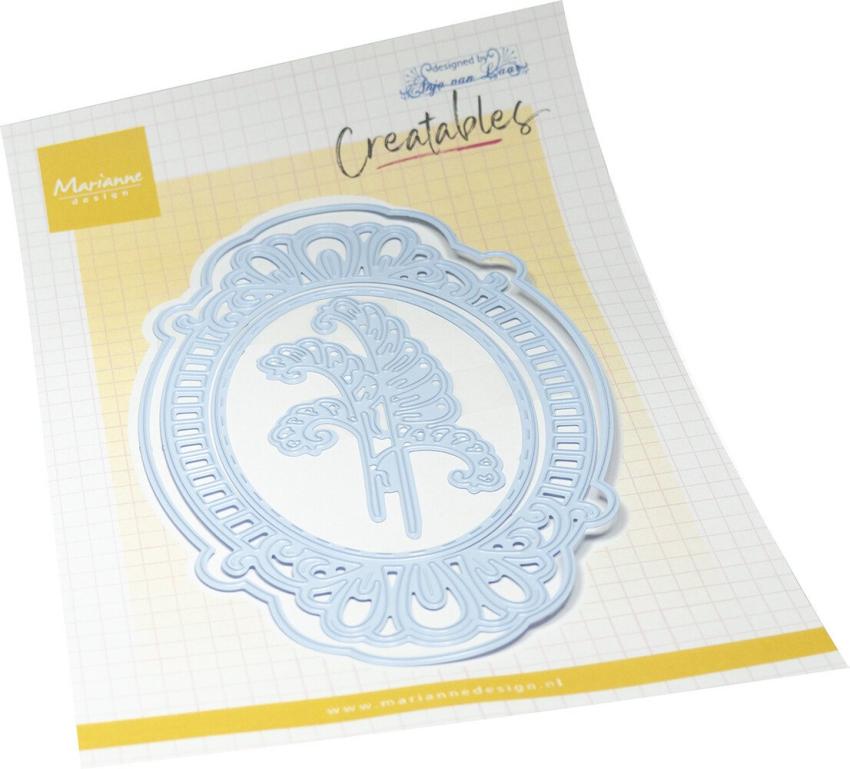 Marianne Design - Präge- und Stanzschablone "Classic Oval" Creatables Dies