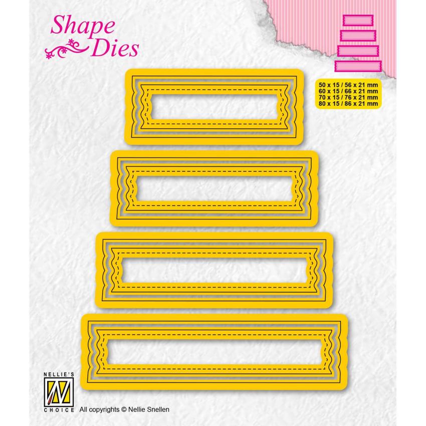 Nellie Snellen - Stanzschablone "Tags-2" Shape Dies