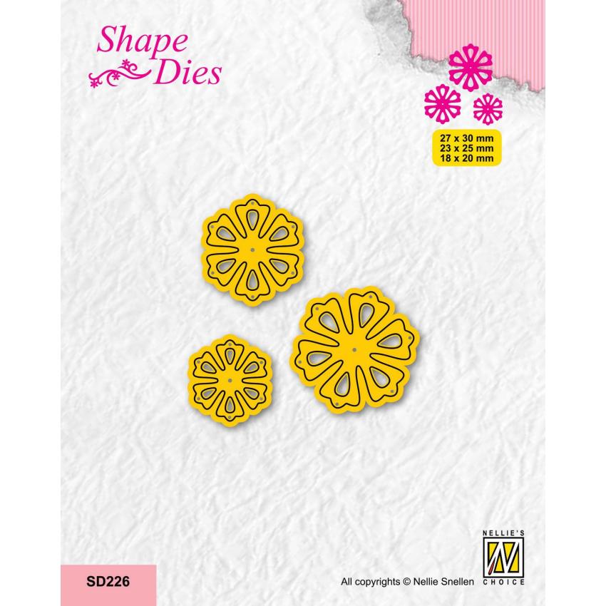 Nellie Snellen - Stanzschablone "Flowers-5" Shape Dies