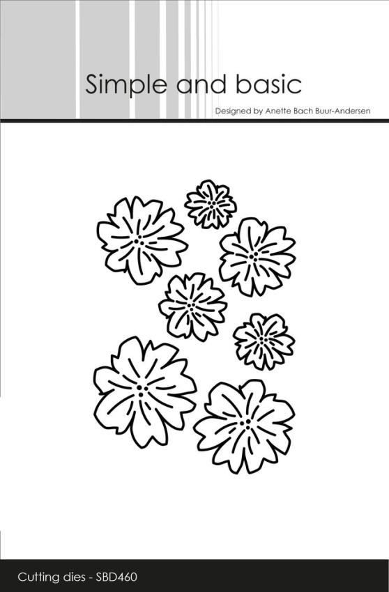 Simple and Basic - Stanzschablone "Flowers" Dies