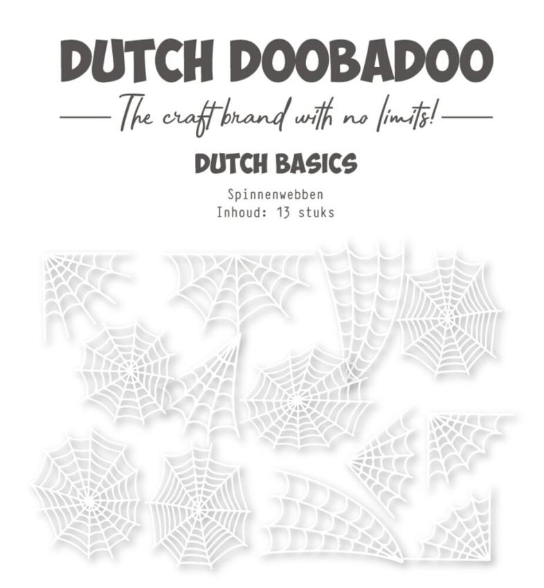 Dutch Doobadoo - Stanzteile "Spider Webs" Die Cuts