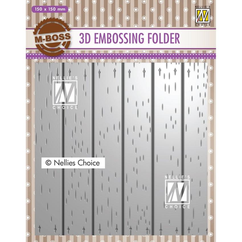 Nellie Snellen - Prägefolder "Backgrounds stripe Pattern-2" 3D Embossing Folder 