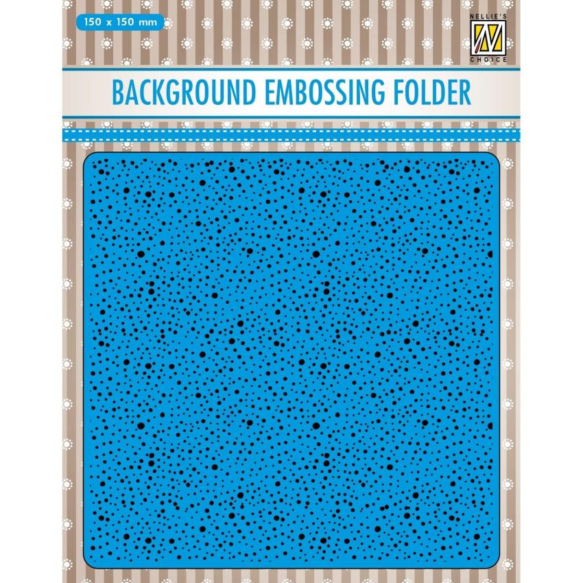 Nellie Snellen - Prägefolder "Dots" 3D Embossing Folder 