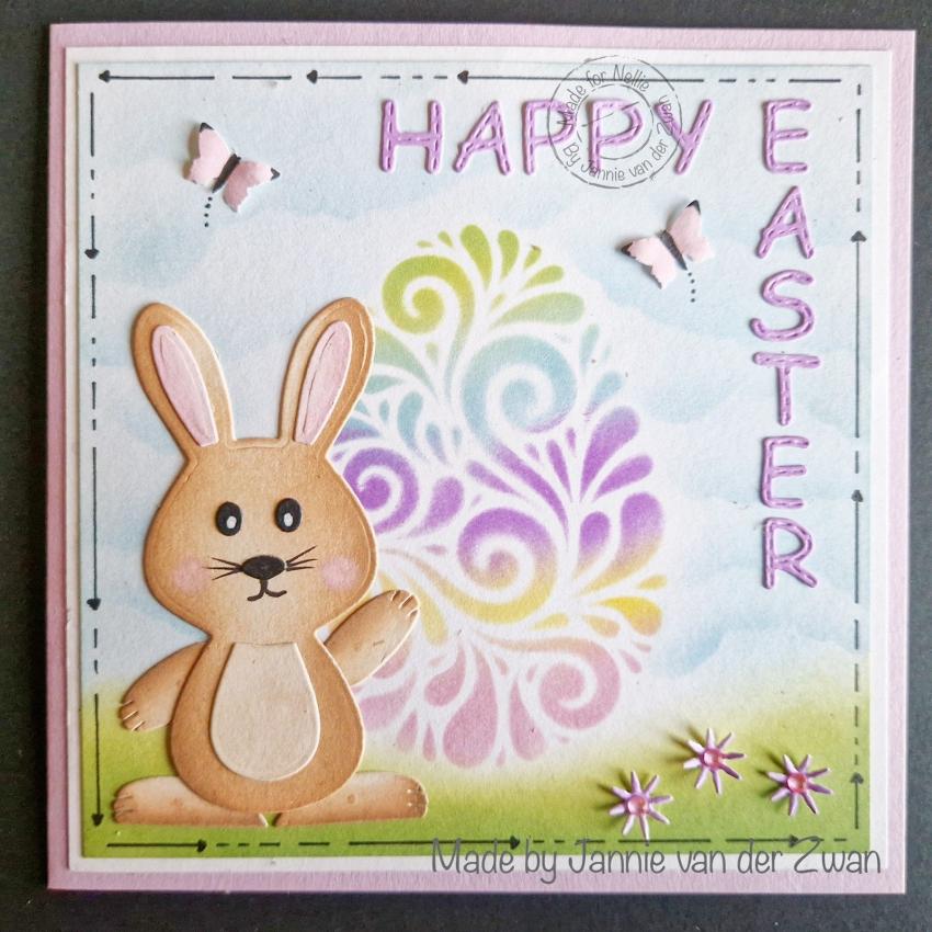 Nellie Snellen - Prägefolder "Doodle Egg" 3D Embossing Folder 