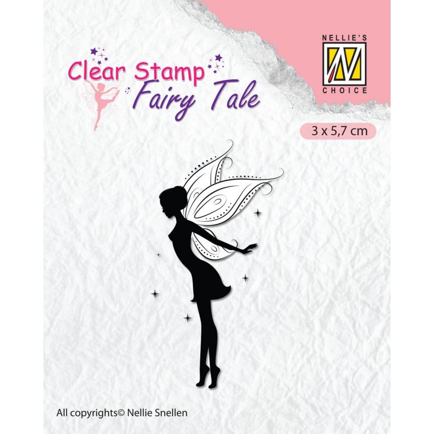 Nellie Snellen - Stempel "Ballet Fairy" Clear Stamps Fairy Tale