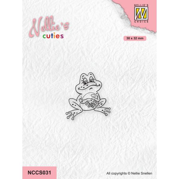 Nellie Snellen - Stempel "Frog-1" Clear Stamps Cuties