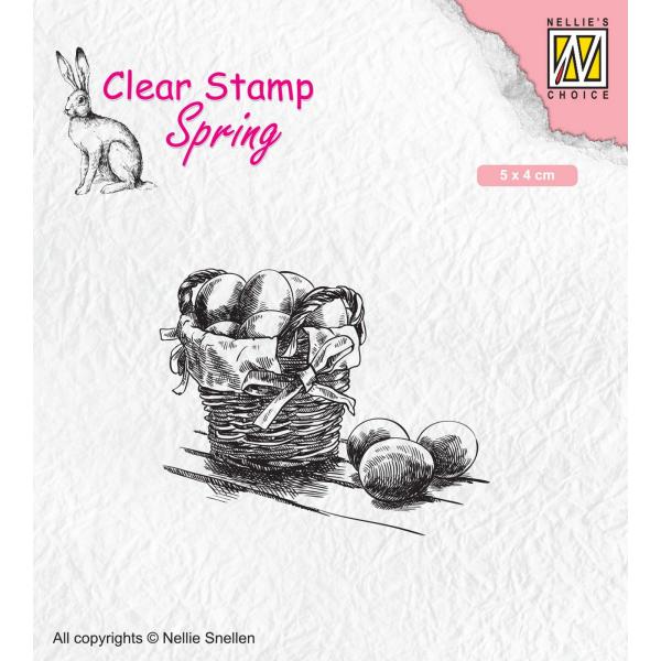 Nellie Snellen - Stempel "Easter-Eggs" Clear Stamps Spring