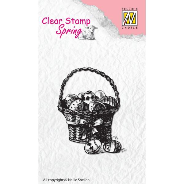 Nellie Snellen - Stempel "Easter Eggs" Clear Stamps Spring