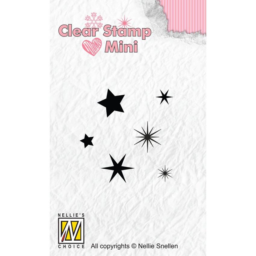 Nellie Snellen - Stempel "Stars" Clear Stamps Mini