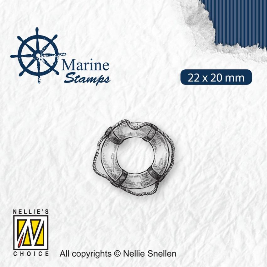 Nellie Snellen - Stempel "Lifebuoy" Clear Stamps Marine