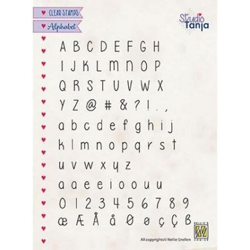 Nellie Snellen - Stempelset "Lars-2" Clear Stamps Alphabet