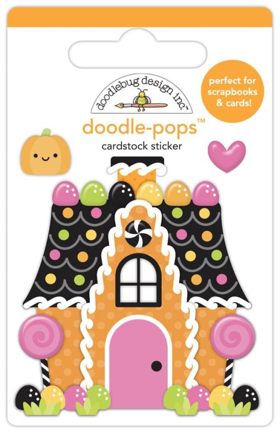 Doodlebug Design - Sticker "Candy Cottage" Doodle-Pops 