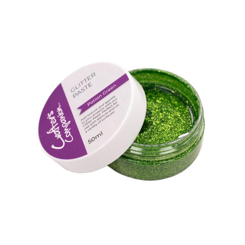 Crafters Companion - Glitter Paste "Potion Green" 