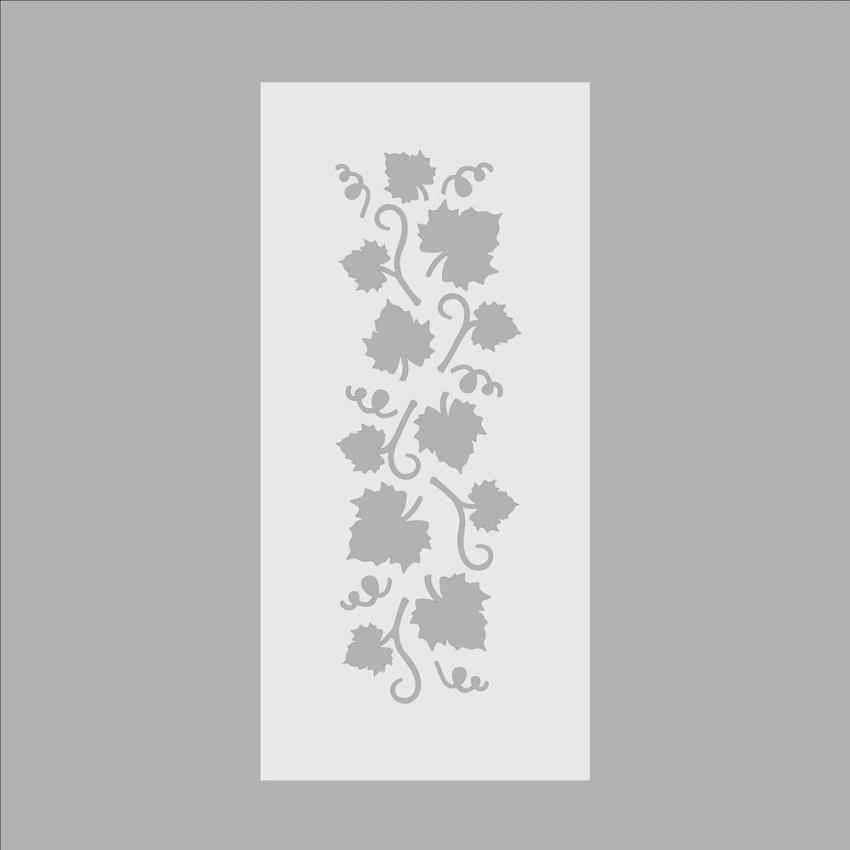 Crafters Companion - Schablone 8,5x8,5 Inch "Harvest Grace" Stencil