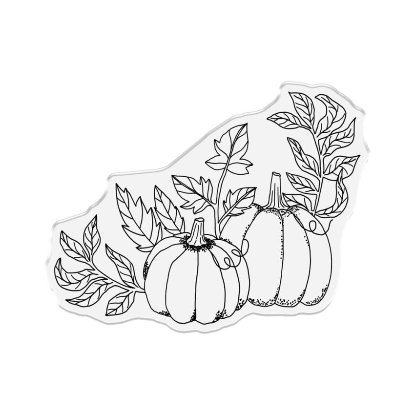 Crafters Companion - Stempel "Pumpkin Corner" Clear Stamps