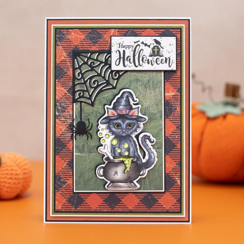 Crafters Companion - Stempelset "Boo To You" Clear Stamps