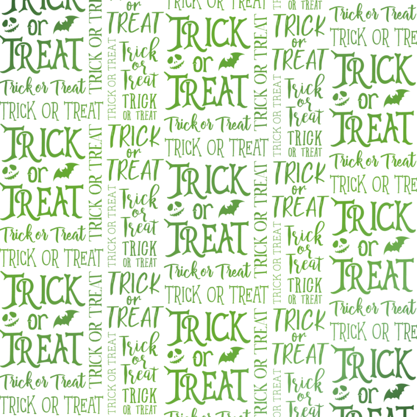 Crafters Companion "Trick or Treat" Luxury Foiled Acetate 8x8 Inch - 12 Bogen 