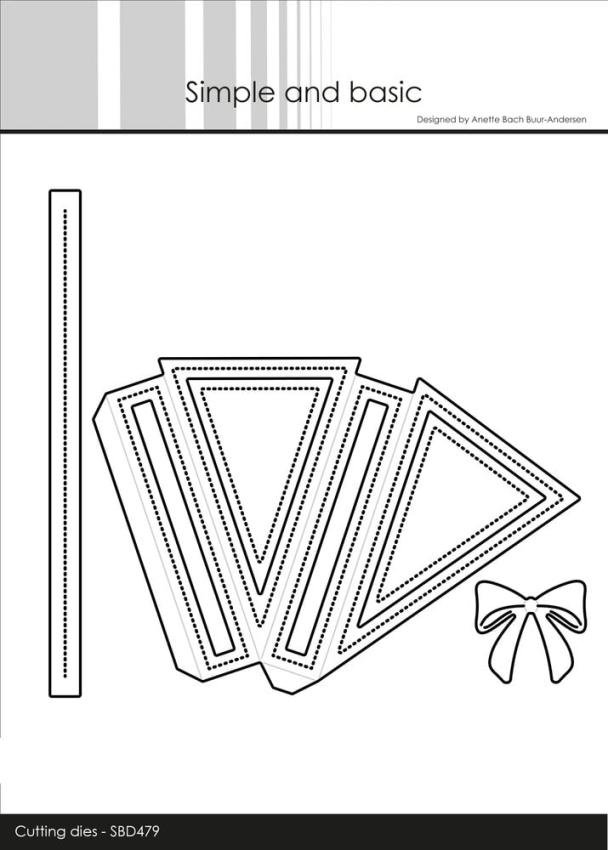 Simple and Basic - Stanzschablone "Triangle Cone" Dies