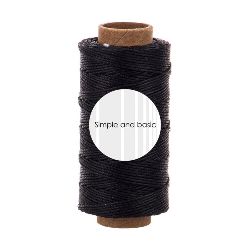 Simple and Basic - Garn "Black" Polyester Thread 50m