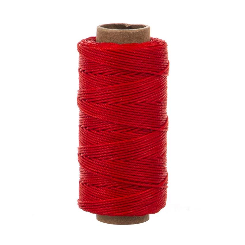 Simple and Basic - Garn "Bright Red" Polyester Thread 50m