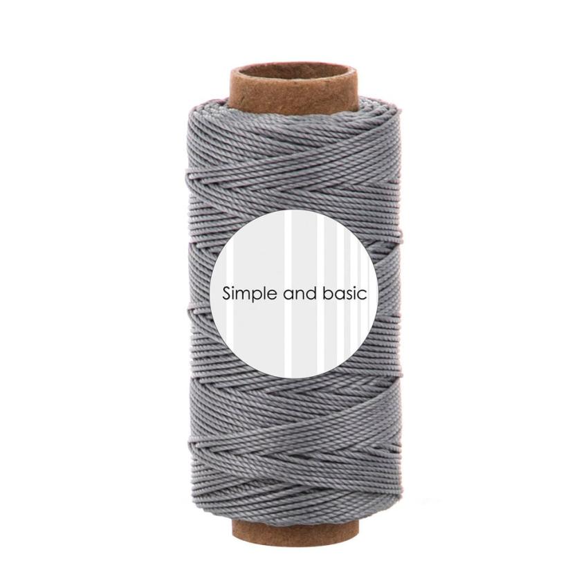 Simple and Basic - Garn "Steel Grey" Polyester Thread 50m