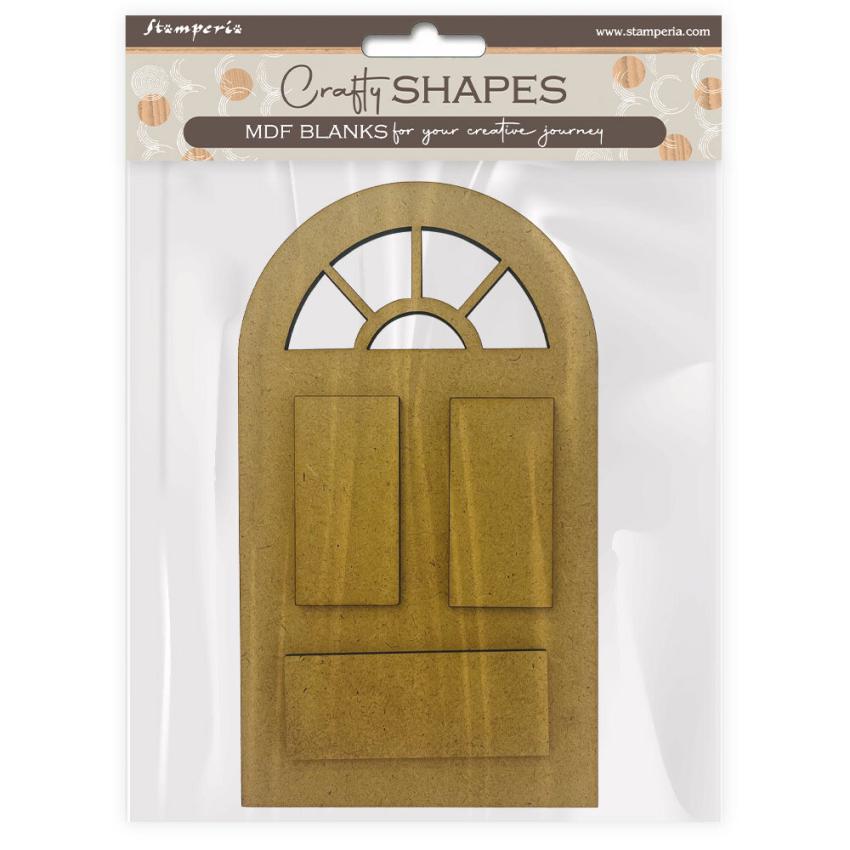 Stamperia - Holzteile "Door" MDF Crafty Shapes Blanks