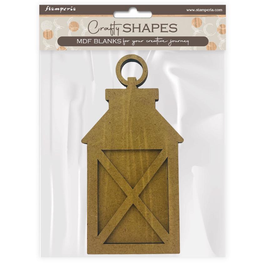 Stamperia - Holzteile "Lantern" MDF Crafty Shapes Blanks