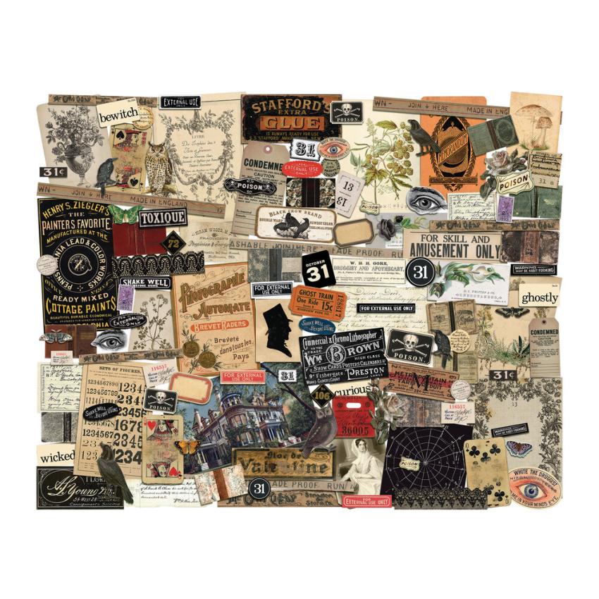 Tim Holtz - Idea Ology - Stanzteile "Halloween" Die Cuts