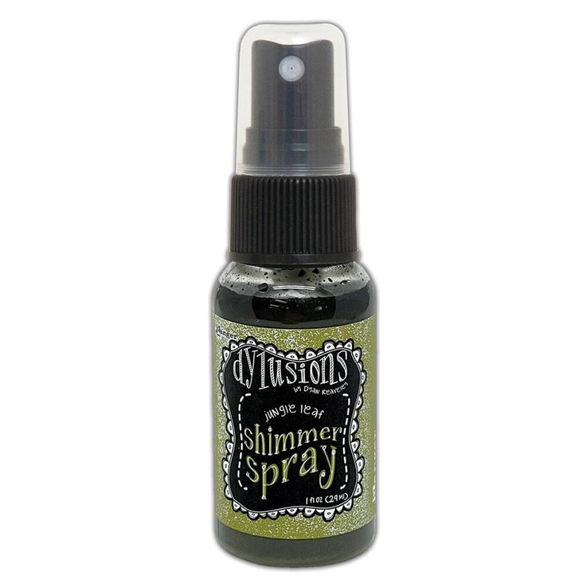 Ranger - Dylusions Shimmer Spray 29ml "Jungle Leaf" Design by Dylan Reaveley