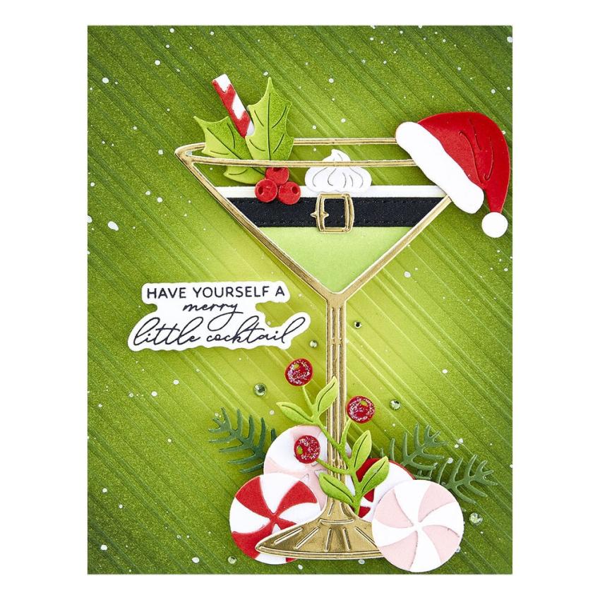 Spellbinders - Stanzschablone "Christmas Cocktails" Dies