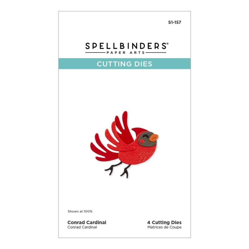 Spellbinders - Stanzschablone "Conrad Cardinal" Dies