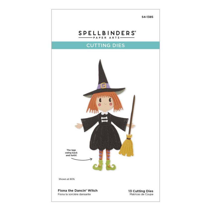 Spellbinders - Stanzschablone "Fiona the Dancin' Witch" Dies