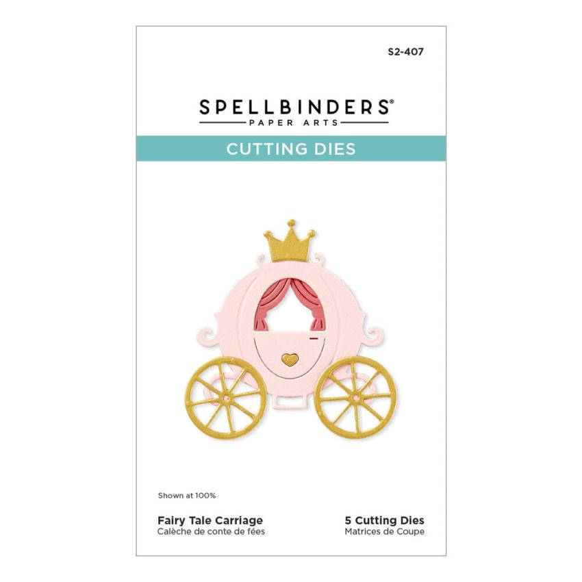 Spellbinders - Stanzschablone "Fairy Tale Carriage" Dies