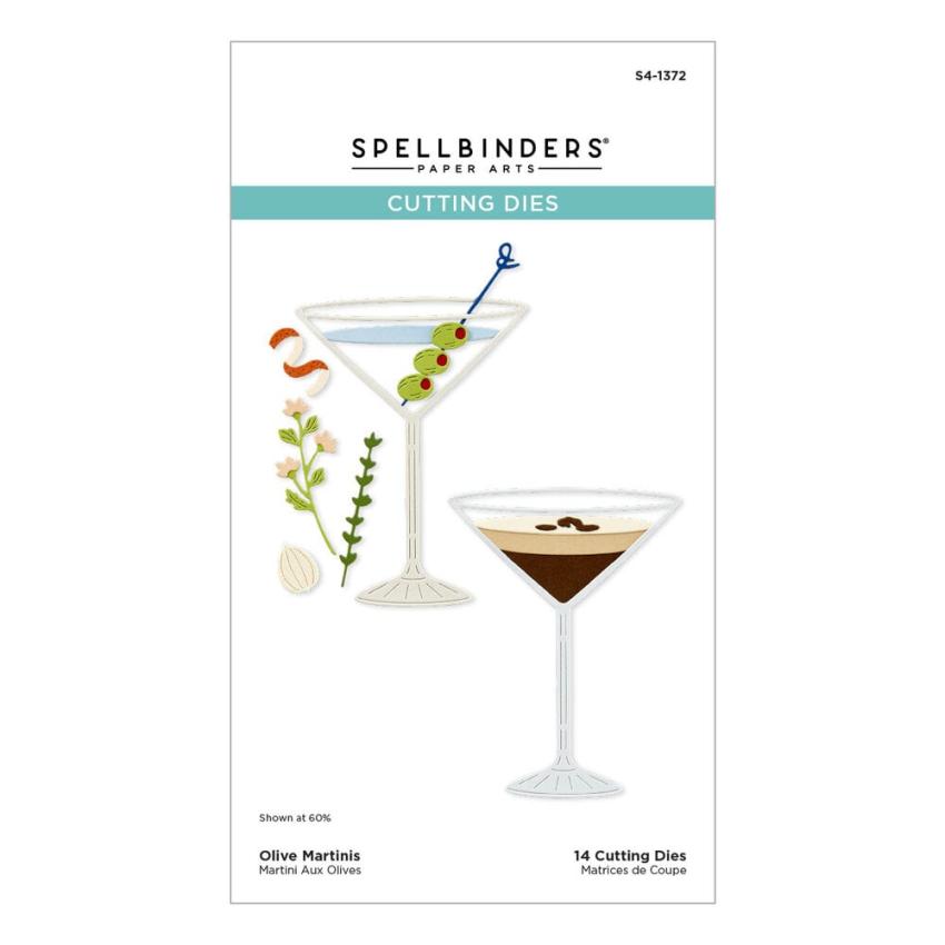 Spellbinders - Stanzschablone "Olive Martinis" Dies