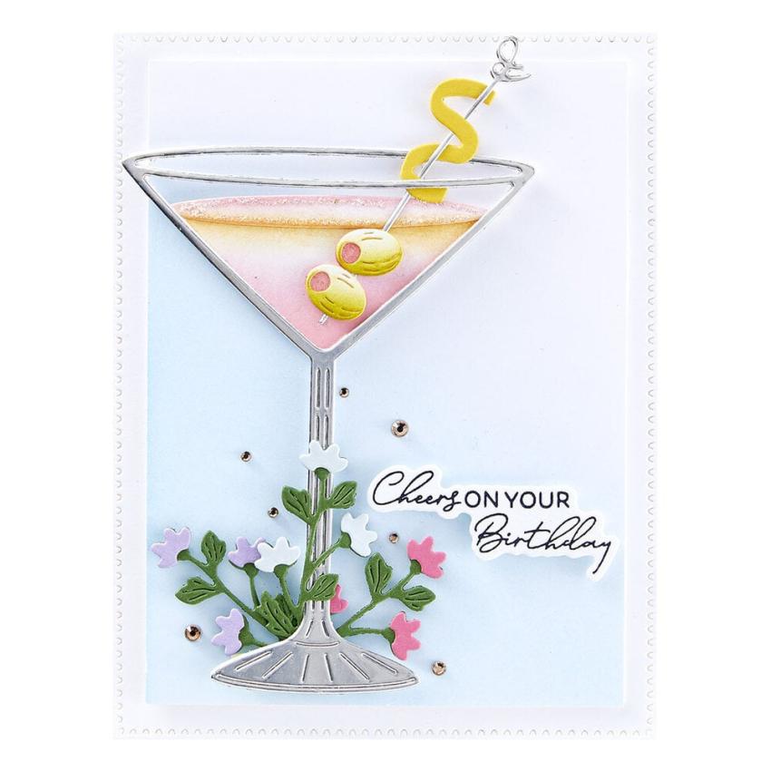 Spellbinders - Stanzschablone "Olive Martinis" Dies