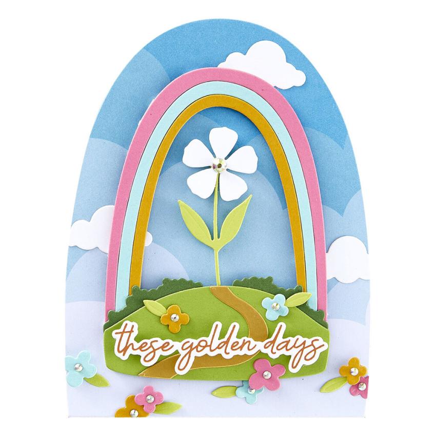 Spellbinders - Stanzschablone "Over The Rainbow" Dies