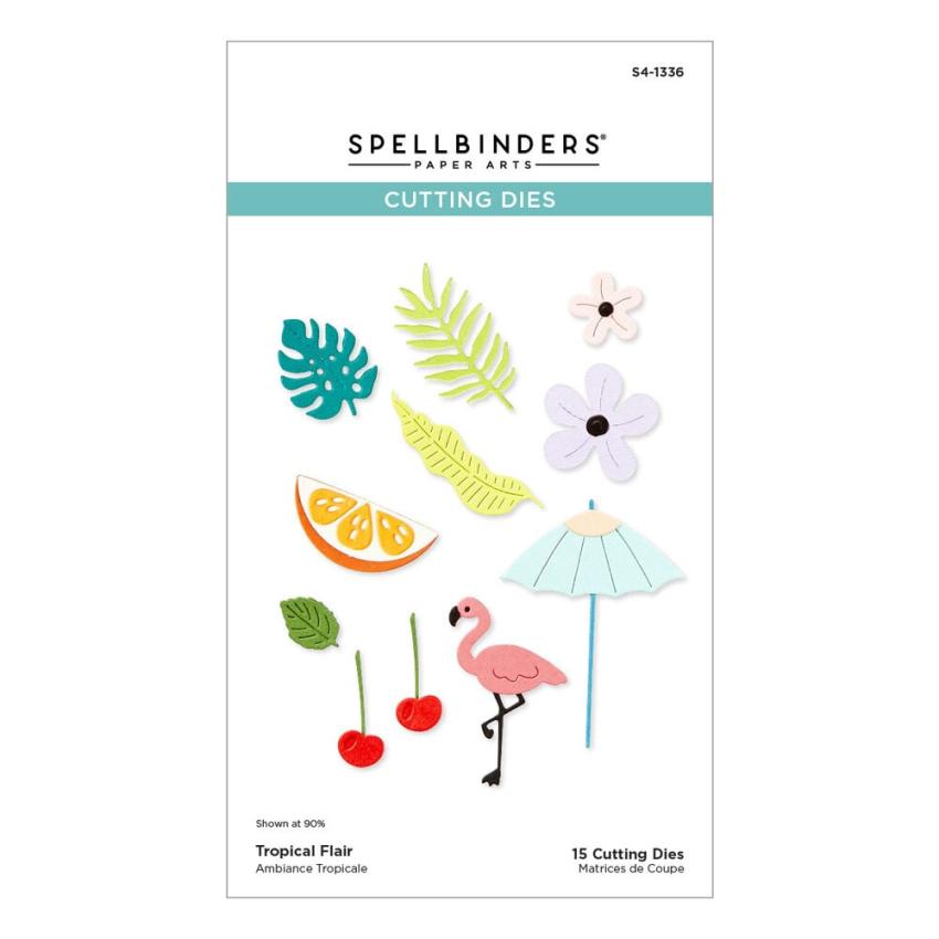 Spellbinders - Stanzschablone "Tropical Flair" Dies