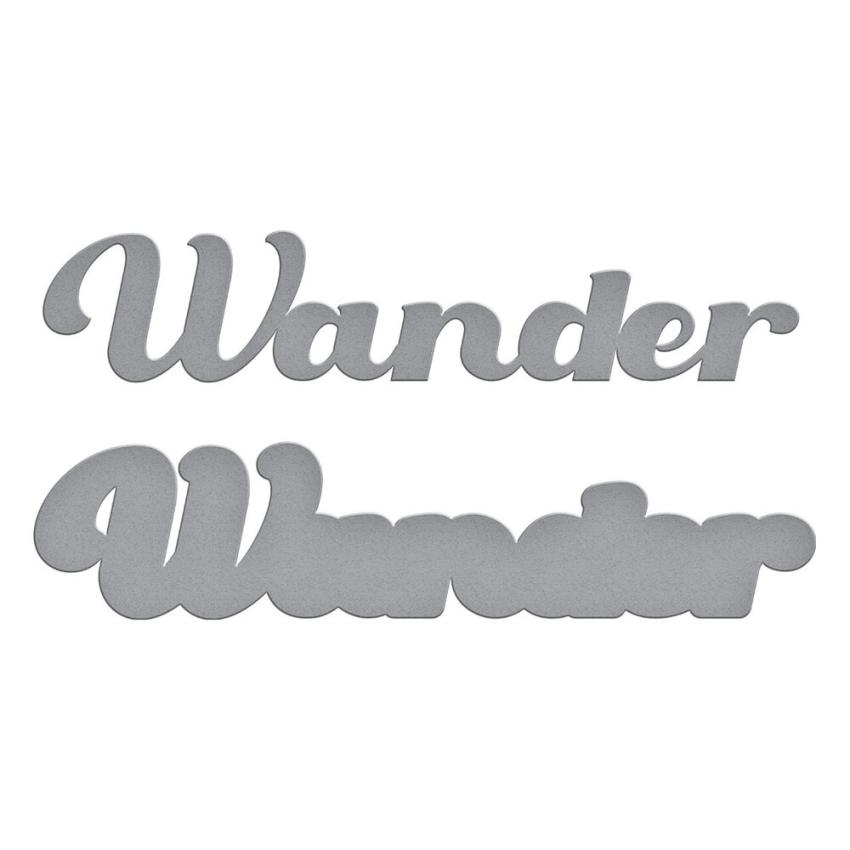 Spellbinders - Stanzschablone "Wander" Dies