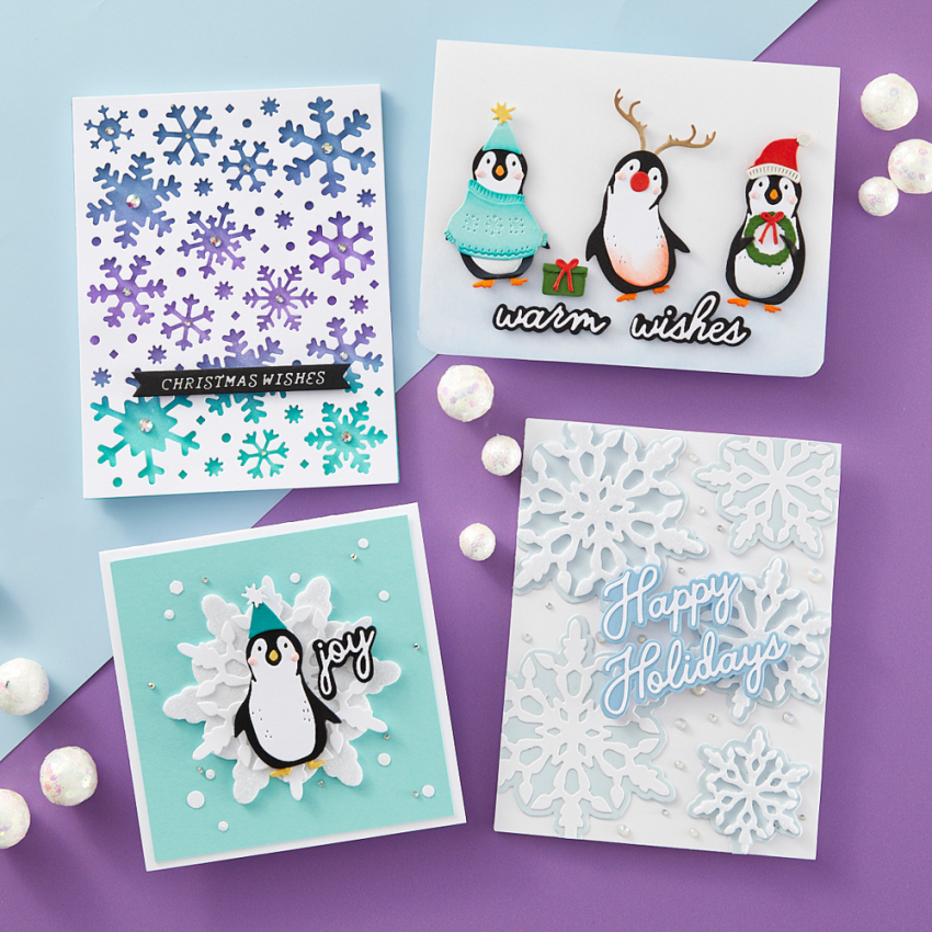 Spellbinders - Stanzschablone "I Want It All! Let It Snow Bundle" Dies