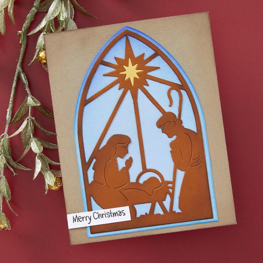 Stampendous - Stanzschablone "Christmas Morn Nativity" Dies