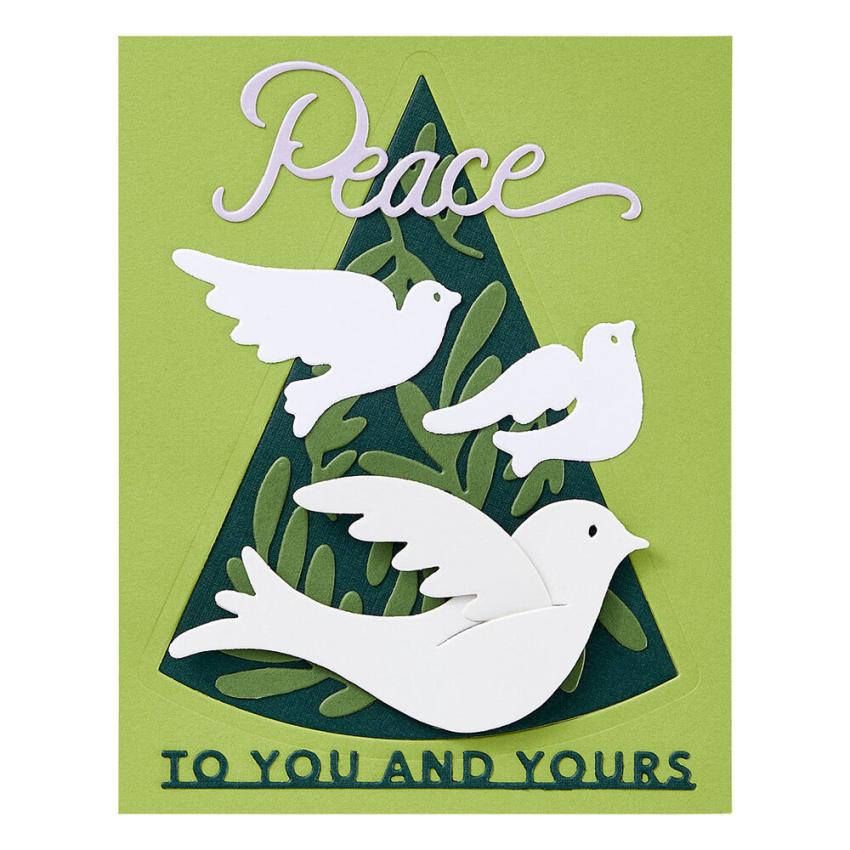 Stampendous - Stanzschablone "Peace Dove" Dies