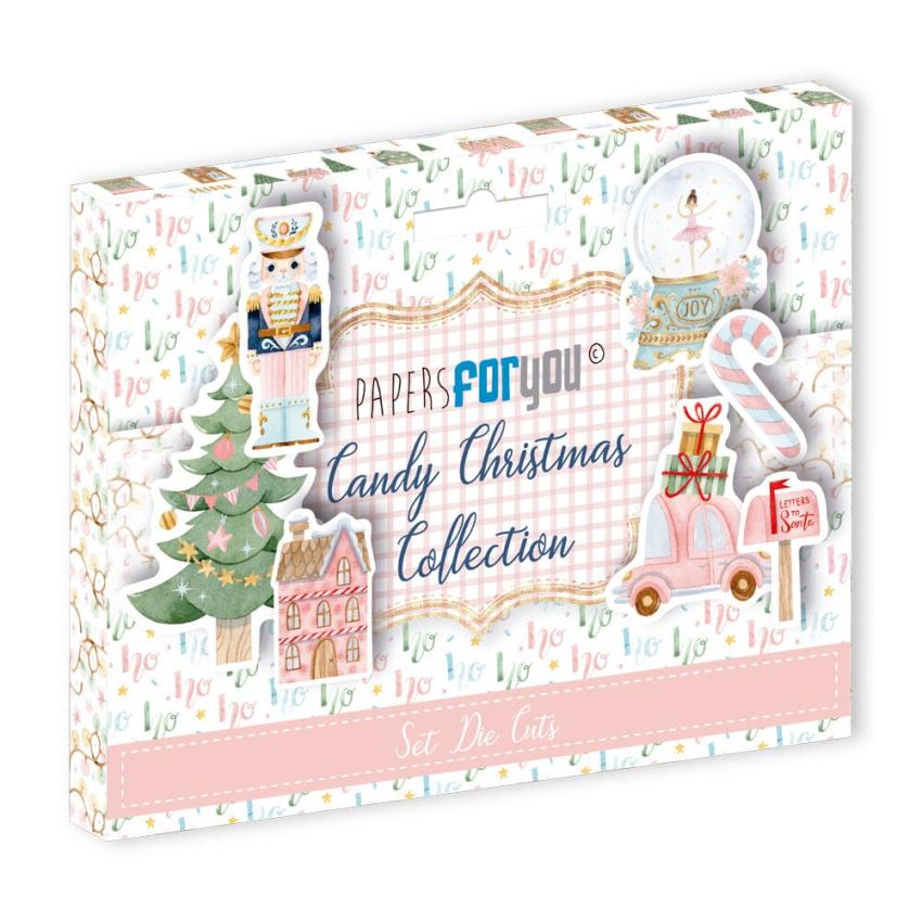 Papers For You - Stanzteile "Candy Christmas" Die Cuts