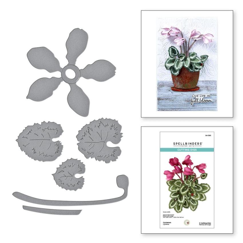 Spellbinders - Stanzschablone "Cyclamen" Dies