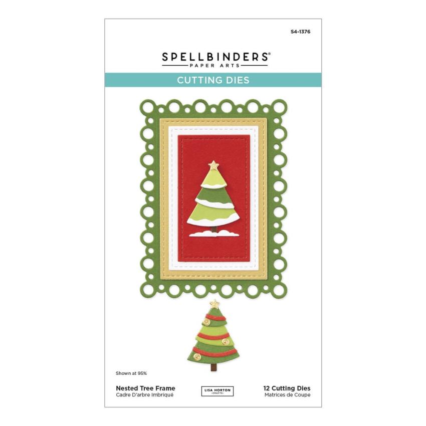 Spellbinders - Stanzschablone "Nested Tree Frame" Dies